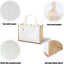 6 Pzas Bolsas Arpillera 14.5x6.7x10.2" Viaje Playa Boda