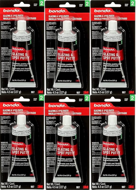 Masilla 3M acristalamiento 4.5oz relleno rápido