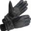 Guantes cuero de ciervo para hombres trabajo invernal camionero