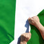 Bandera Nigeria 3x5ft 3 capas resistente arrugas