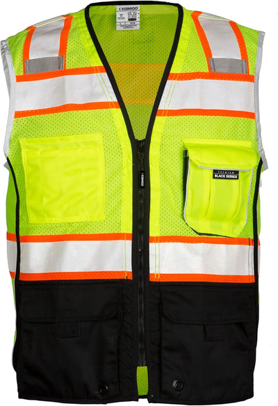 Chaleco unisex poliéster reflectante ANSI 107 R2