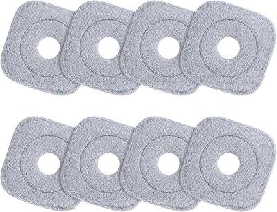 Almohadillas microfibra repuesto mopa giratoria 9pulg