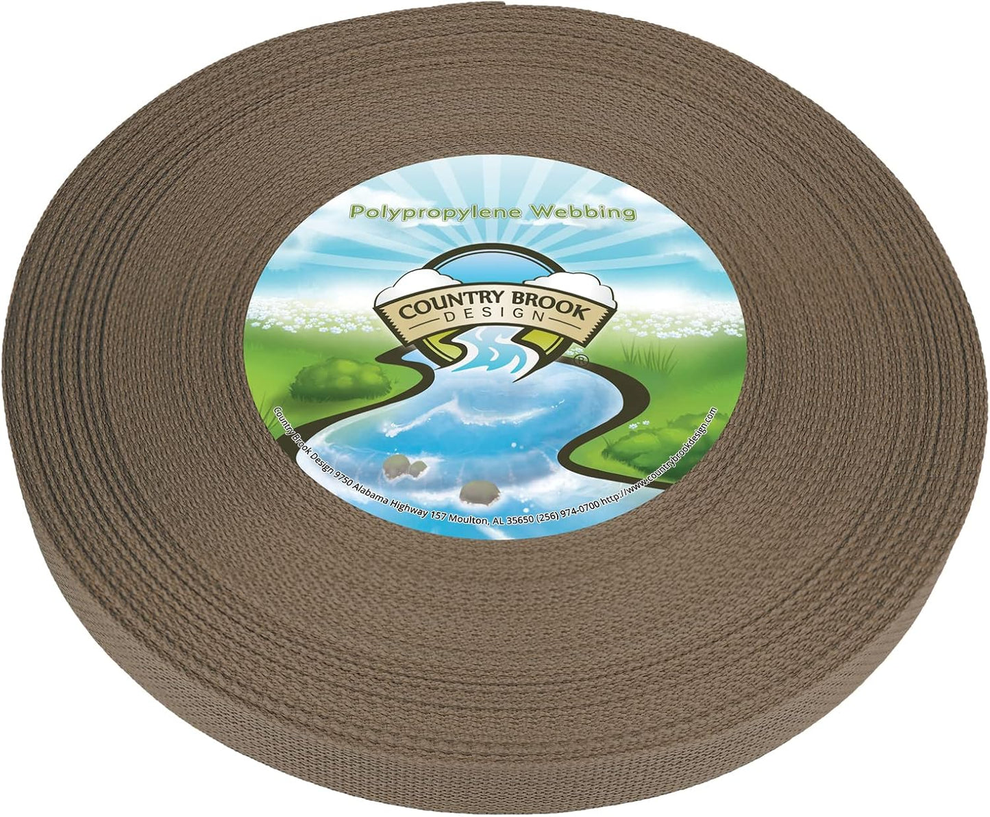 Correa 1pulg EDC para escalada al aire libre 10/25/50yd