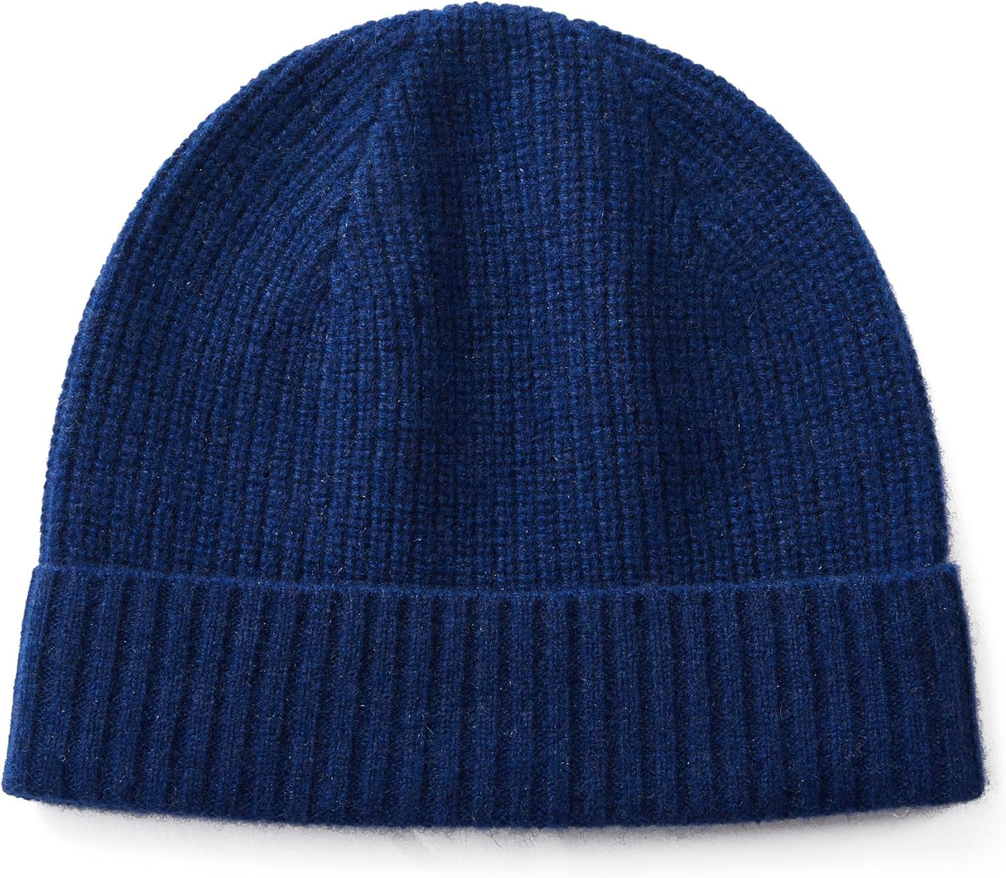 Gorro unisex cachemira gruesa punto acanalado invierno