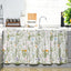 Cortinas gabinete baño 28x51" tela impermeable autoadhesiva