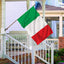 Banderas Italia 3x5 doble cara tela nylon 210D