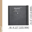 Protectores postes para plataformas 4x4" 4" altura