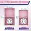 Organiz. maletero coche plegable con asas reforzadas rosa