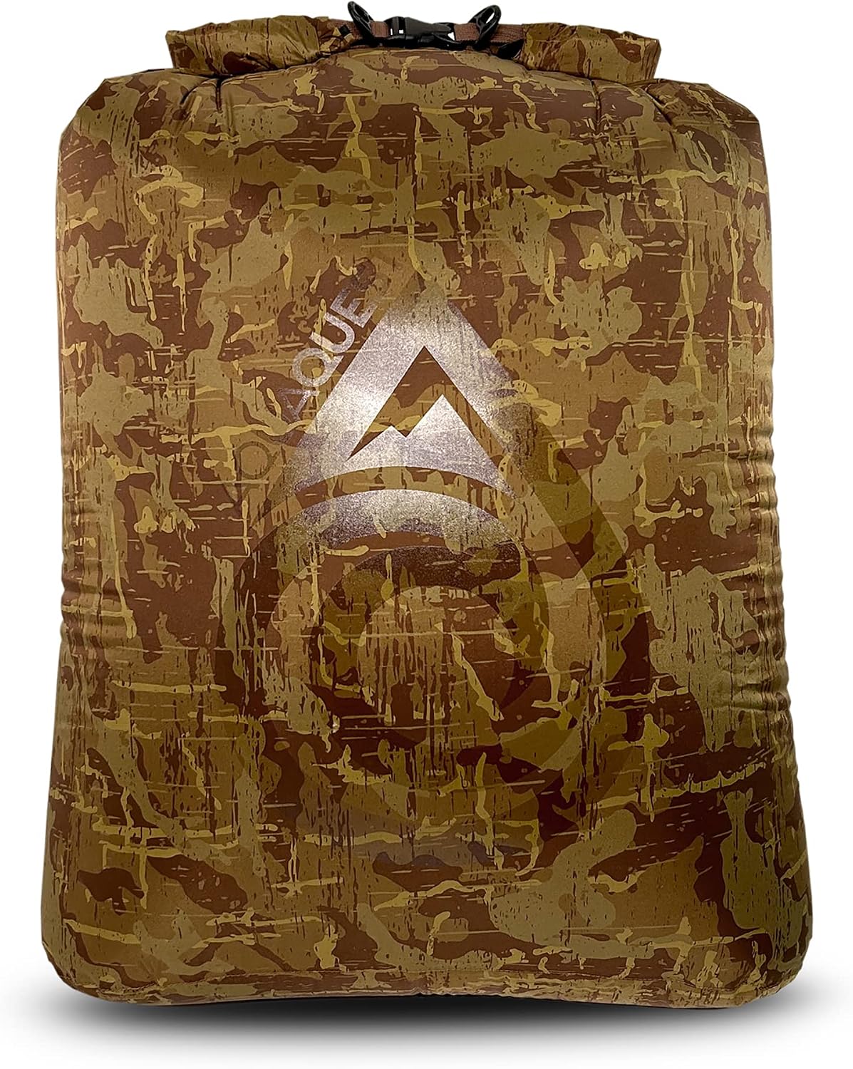 Saco equipo camping 100L impermeable camuflaje
