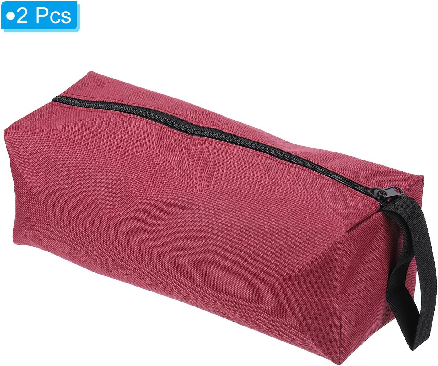 Bolsa herramientas con cremallera 12pulg set 2 impermeable rojo