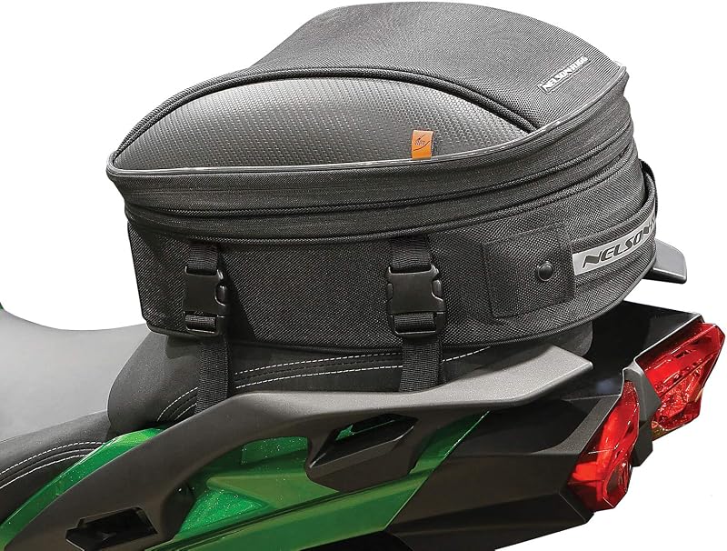 Bolsa trasera motocicleta CL-1060-S2 color negro