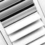 Difusor HVAC aluminio ajustable 19.75x19.75