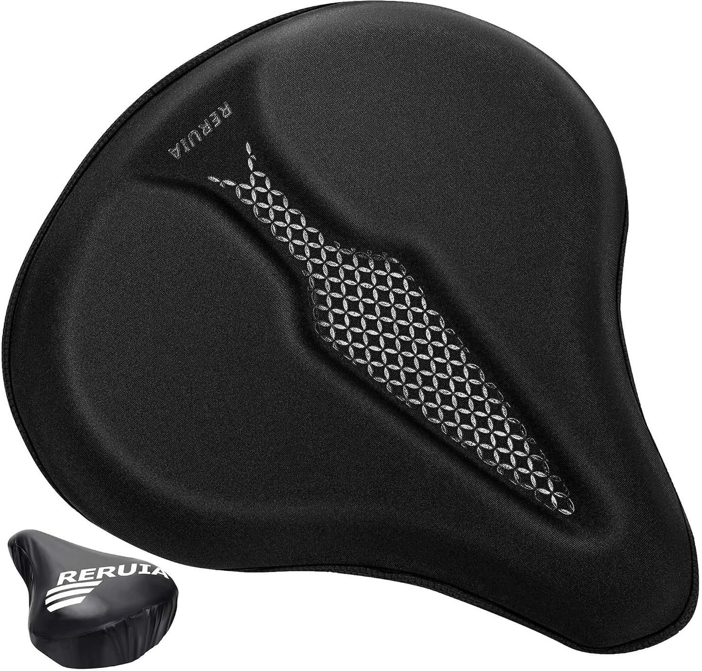 Cubierta asiento bicicleta espuma memoria 11x10"