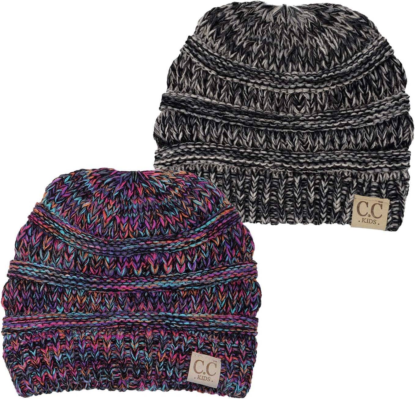 Gorro invierno niños 1-4 años punto suave cálido