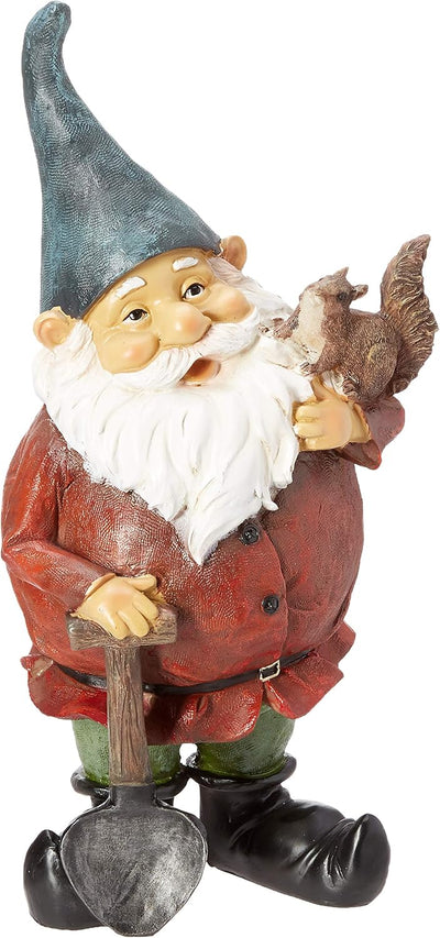 Estatua gnomo jardín Digger The Gnome