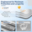 Cubierta plegable para cámper 10-12ft Oxford 300d