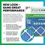 Filtro aire 14x24x2pulg MERV13 para HVAC 2 pzas
