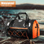 Bolsa lona 50L para motocicleta con bolsillo casco