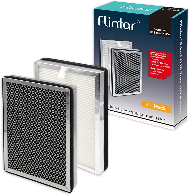 Filtro aire MA-25 grado H13 y carbón activado set 2