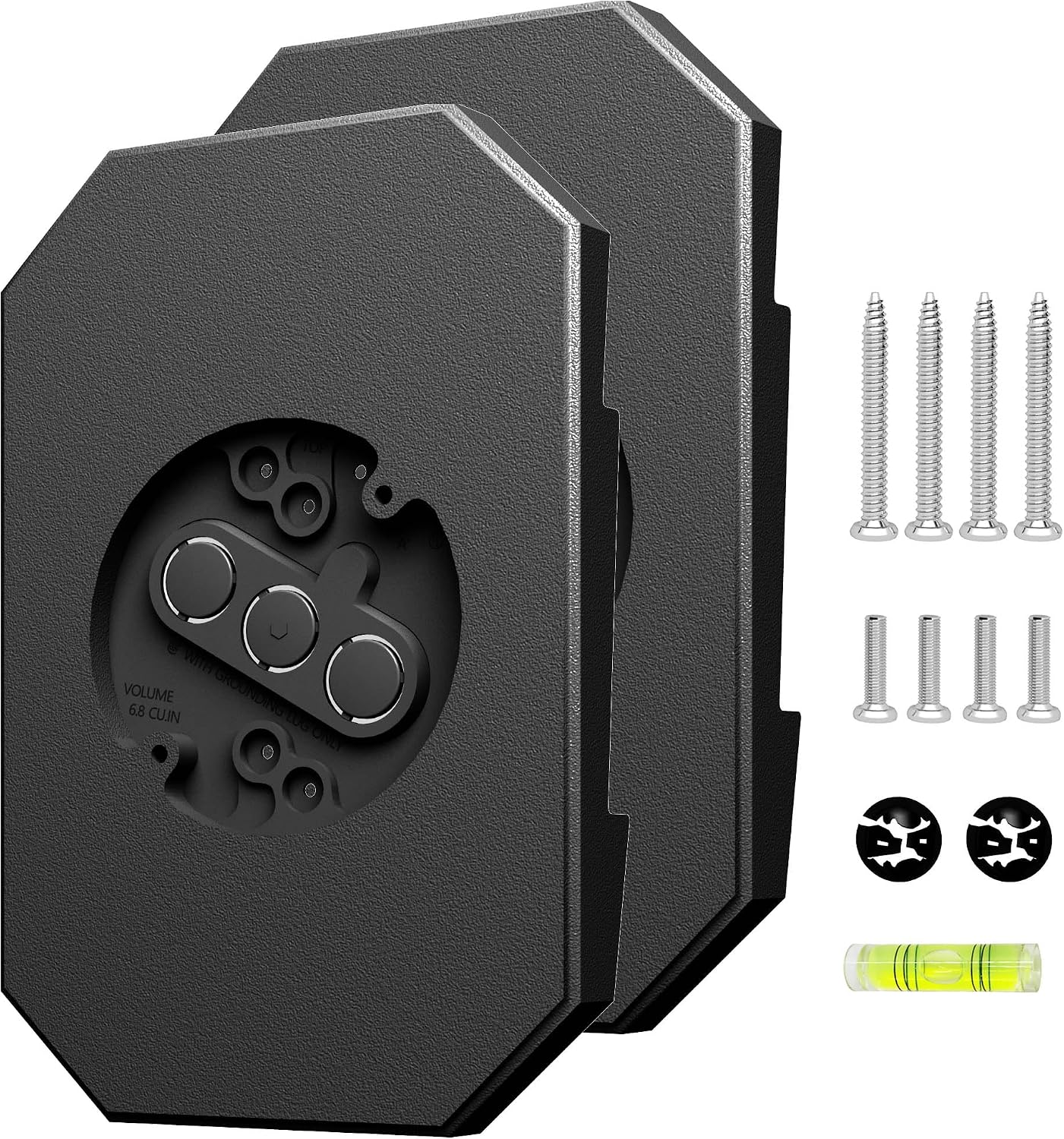 Kit 2 bloques montaje luz con caja eléctrica 1/2