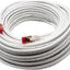 Cable Cat6A 10Gbps 26AWG 75ft color blanco