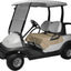 Manta asiento carrito golf a cuadros gris