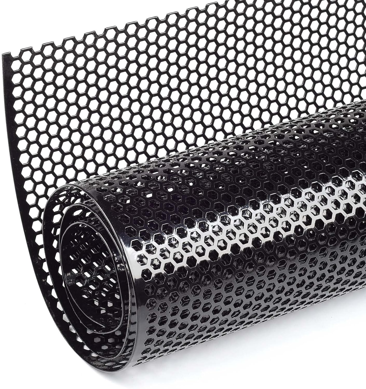 Malla universal parrilla auto 40x13" aluminio 6mm 2mm negro