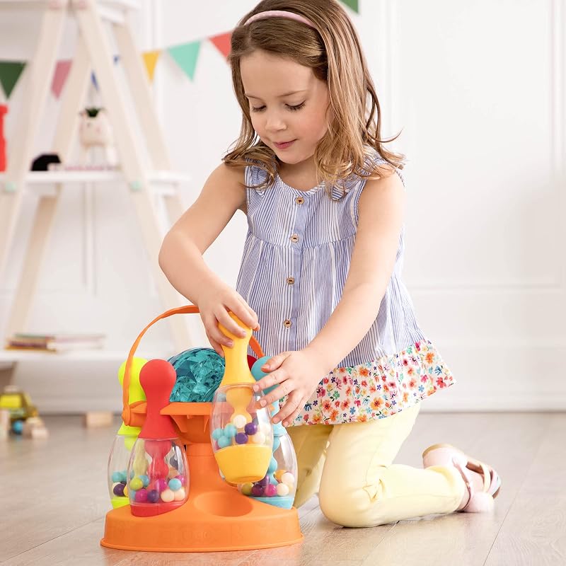Set bolos luz intermitente para niños 2 años