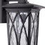 Farol pared exterior negro místico 1 luz