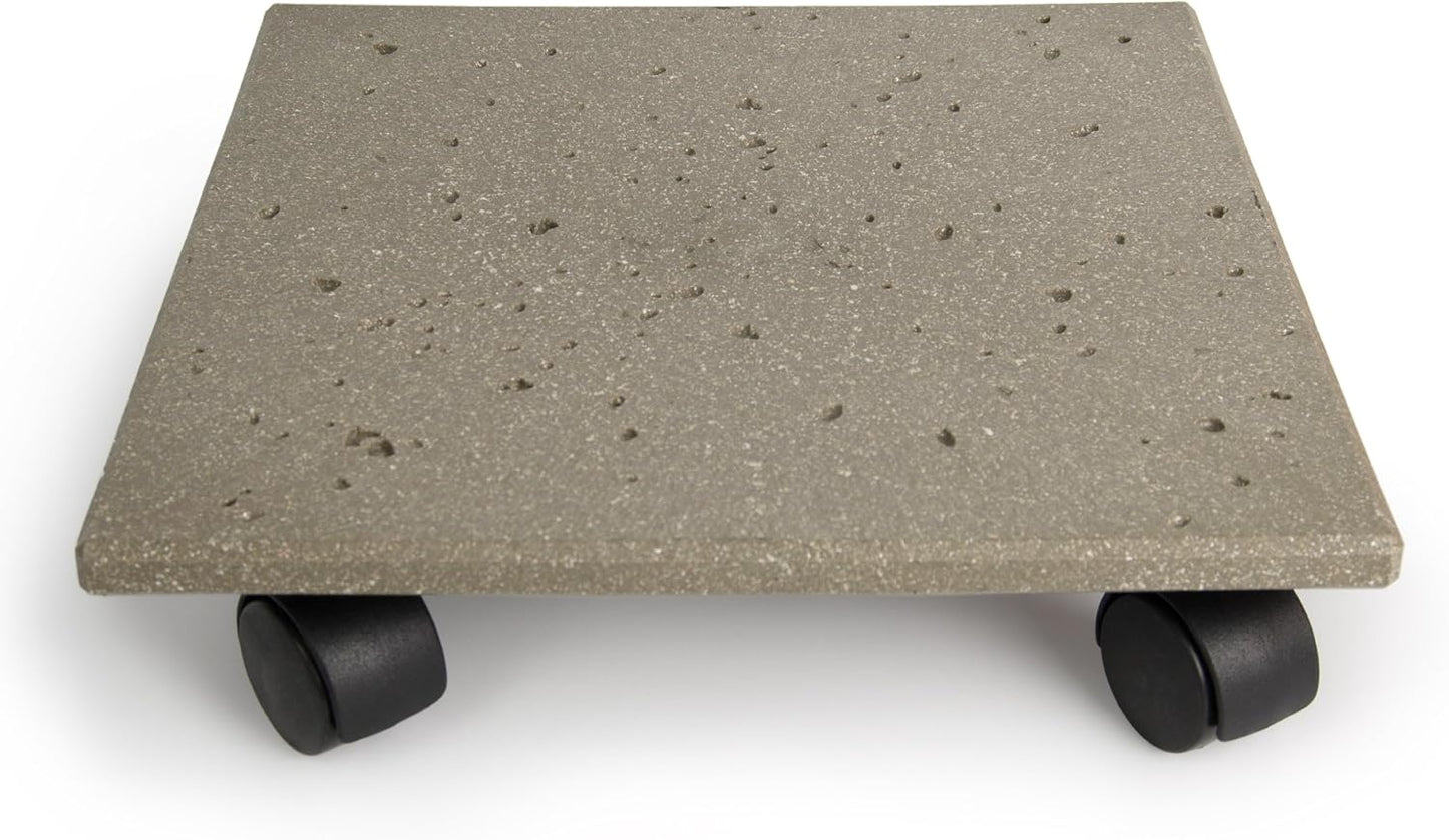 Porta plantas Terra Stone gris