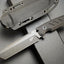 Cuchillo fijo hoja DC53 mango G10 para campamento caza EDC