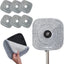 6 Almohadillas Microfibra 9pulg para Mopa Cubo Cuadrado