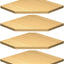 Estante esquinero flotante de madera rústica roble set 4
