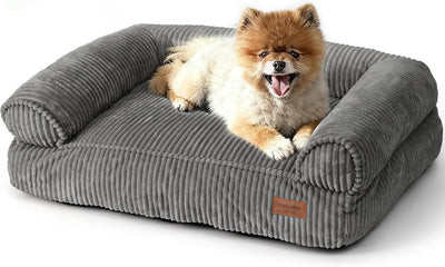 Cama perro mediano mullida con funda TPU para gatos