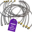 Conector flexible grifo 24" 1/2" acero inox trenzado