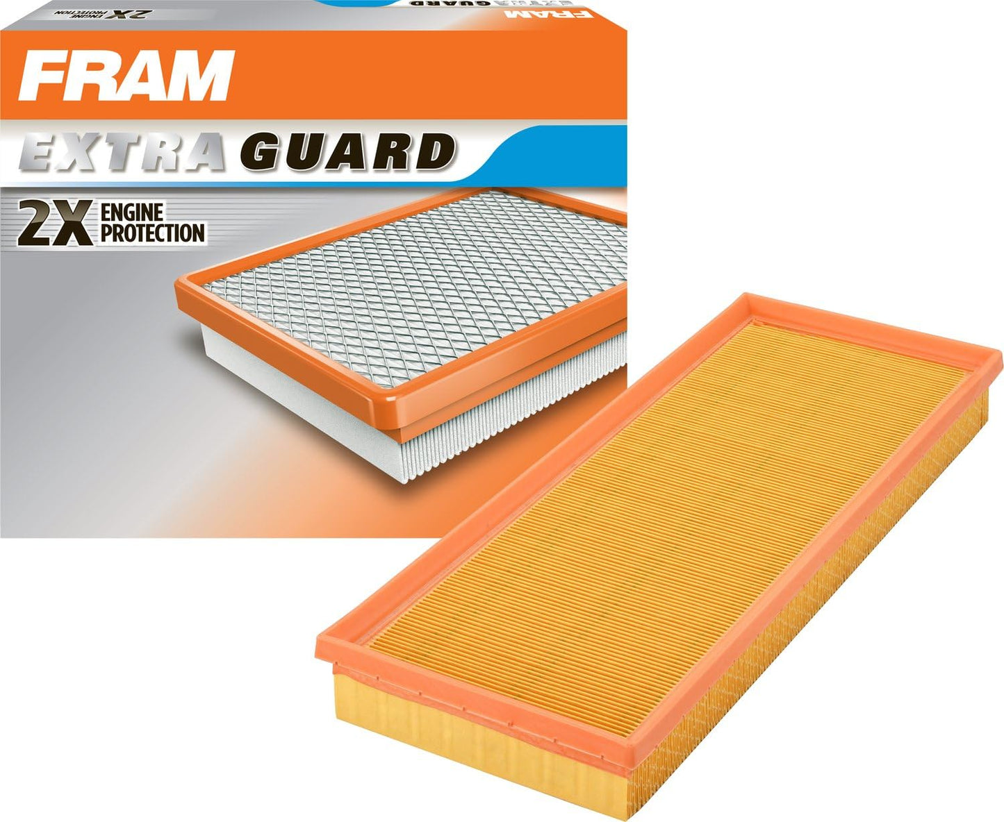 Repuesto filtro aire motor rectangular CA9708