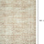 Alfombra 9x12ft antiderrap sala comedor dormitorio marrón