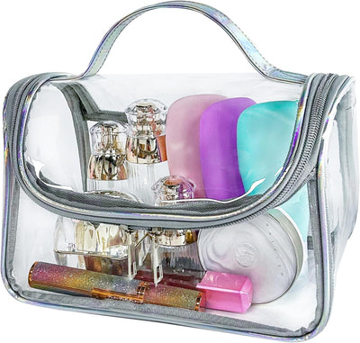 Bolsa maquillaje viaje 9x6pulg organizador impermeable