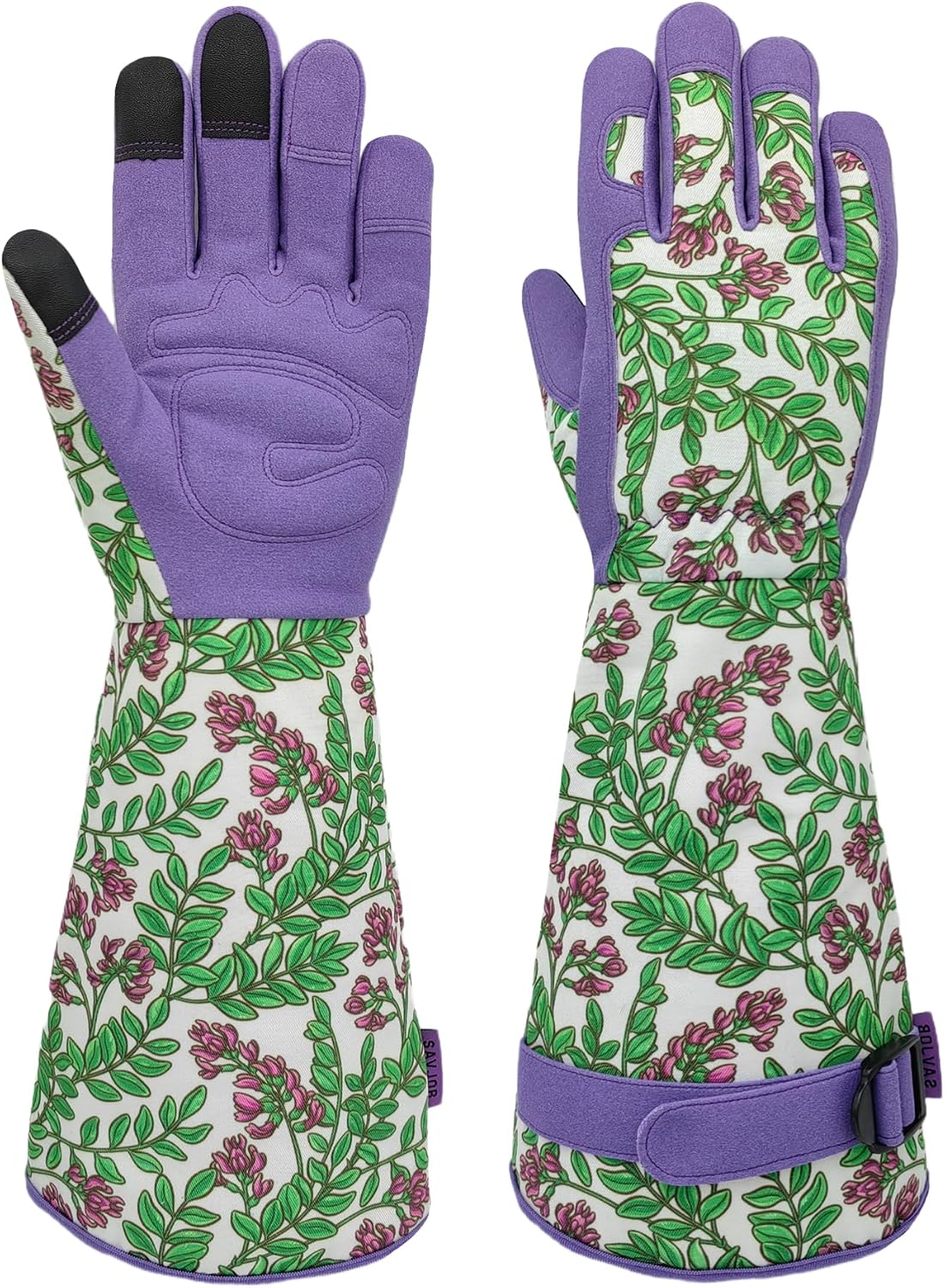 Guantes jardinería antiespinas largos comp tactil