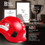 Casco seguridad construcción ajustable 6 puntos ANSI