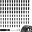 Kit 100 tapones neumáticos coche con destornillador