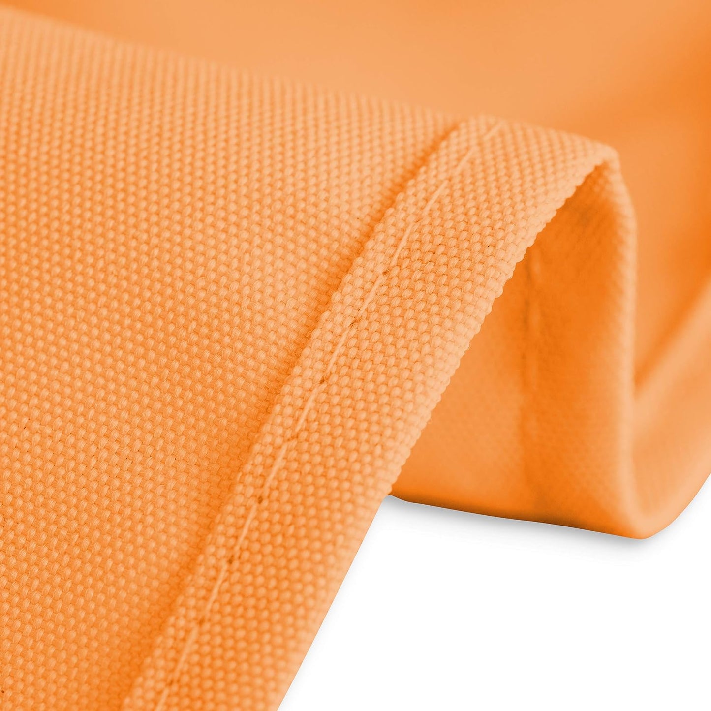 Mantel cuadrado lino poliéster 54pulg calabaza naranja