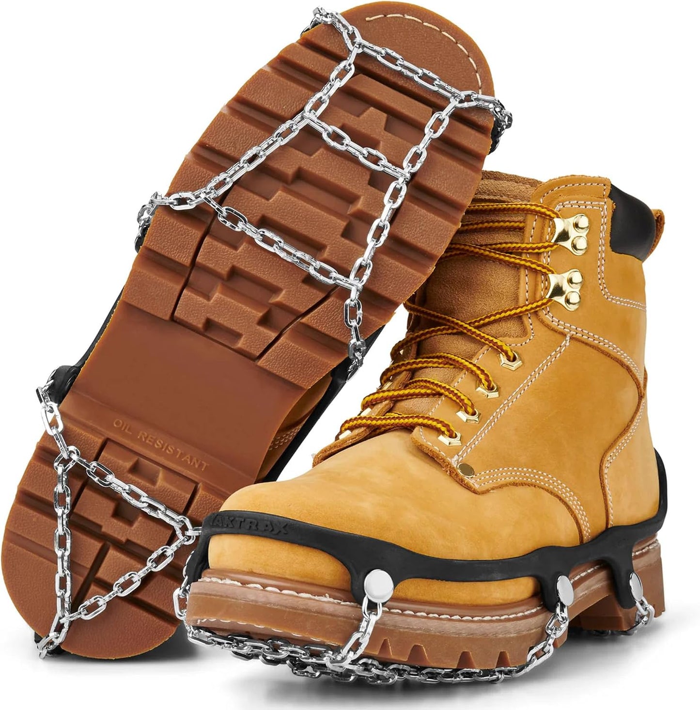 Cadenas tracción para caminar hielo nieve