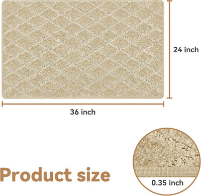 Alfombra peldaños 24x36" adhesiva antiderrap beige