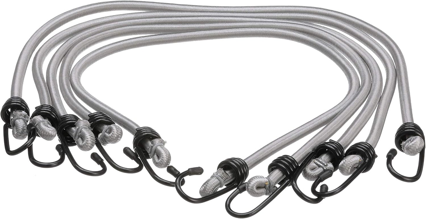 Cuerdas elásticas choque ganchos 3/4" 30" 5 Pzas