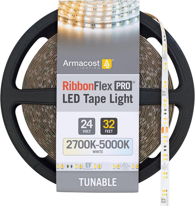 Cinta LED ajustable CCT blanca 24V 32pies