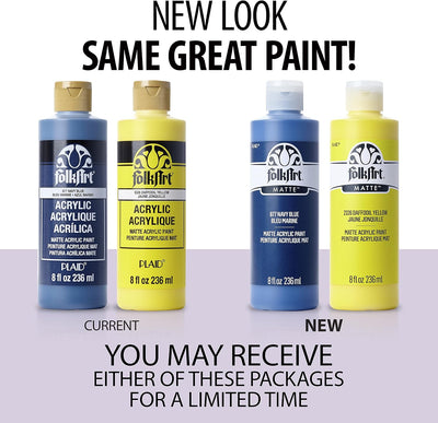 Pintura acrílica varios colores 8oz grano café