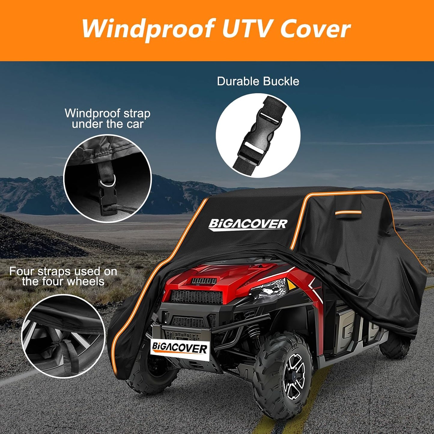 Cubierta UTV 4-6 plazas Polaris Ranger Crew XP
