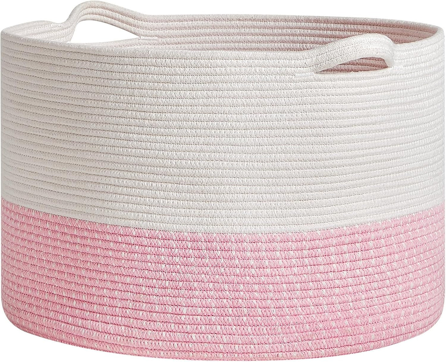 Cesta cuerda algodón 22x14" juguetes