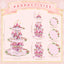 2 Soportes Cupcakes Temática Princesa 3 Niveles Torre Postre Niños